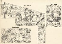 Vilas County - Presque Isle, Flambeau, Farmington, Wisconsin State Atlas 1930c